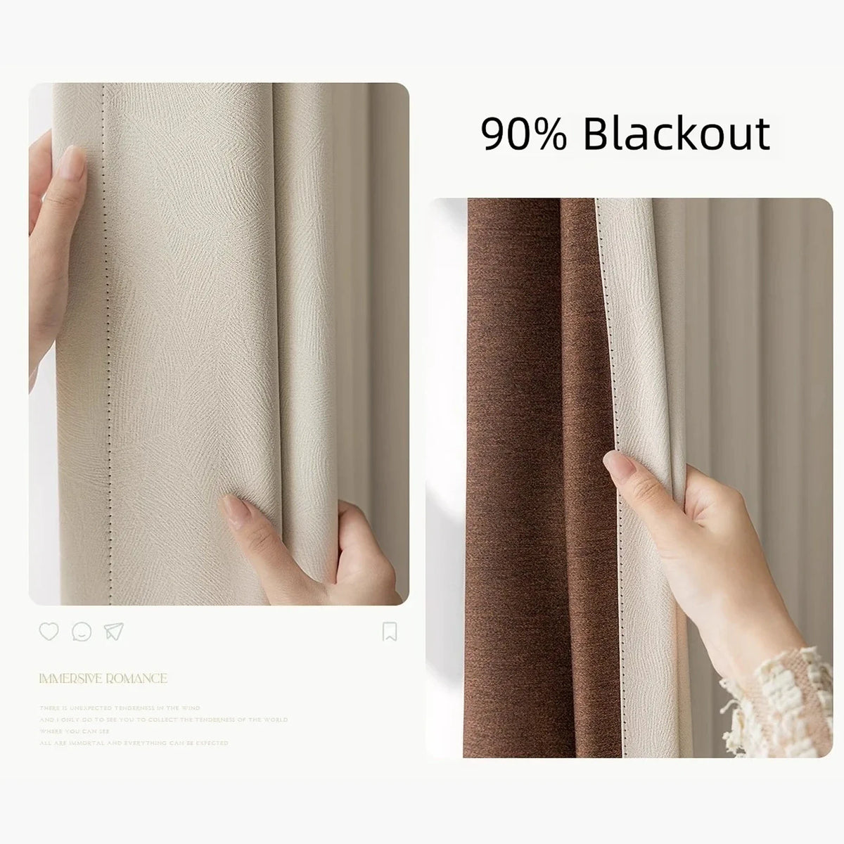 Cortina Decorativa, peça de cortinas da VivaCasa — imagem 7