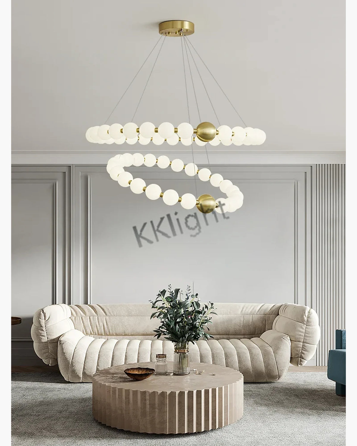 Luminária de Teto Contemporâneo, peça de plafons e luminárias de teto da VivaCasa
