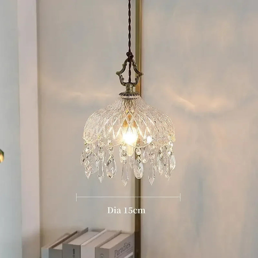Luminária Pendente Retrô Vidro, peça de pendentes da VivaCasa — imagem 8