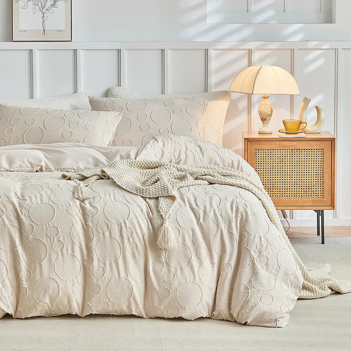 Peça de Roupa de Cama Nórdico Linho, peça de roupa de cama da VivaCasa — imagem 8