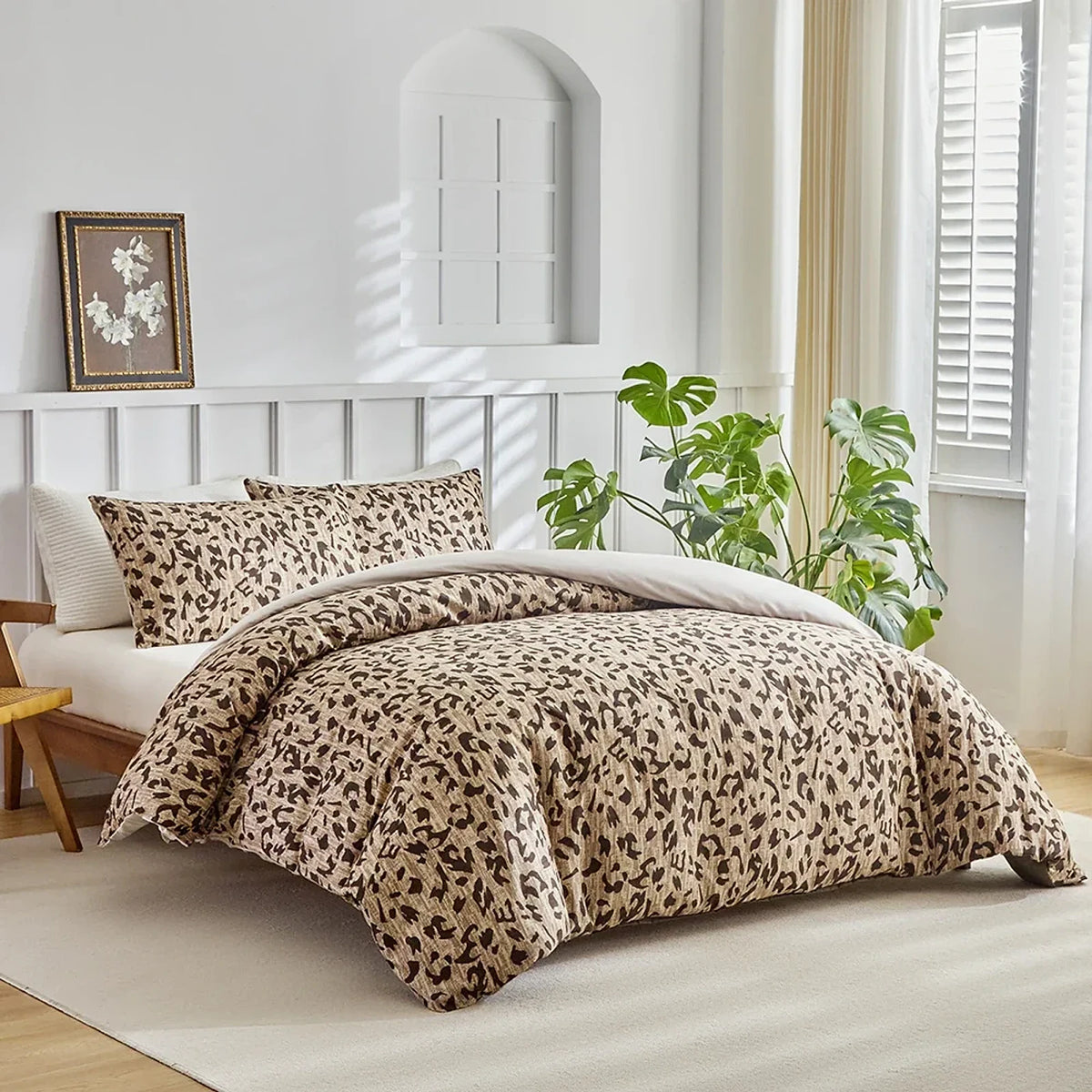 Peça de Roupa de Cama Nórdico Linho, peça de roupa de cama da VivaCasa — imagem 3