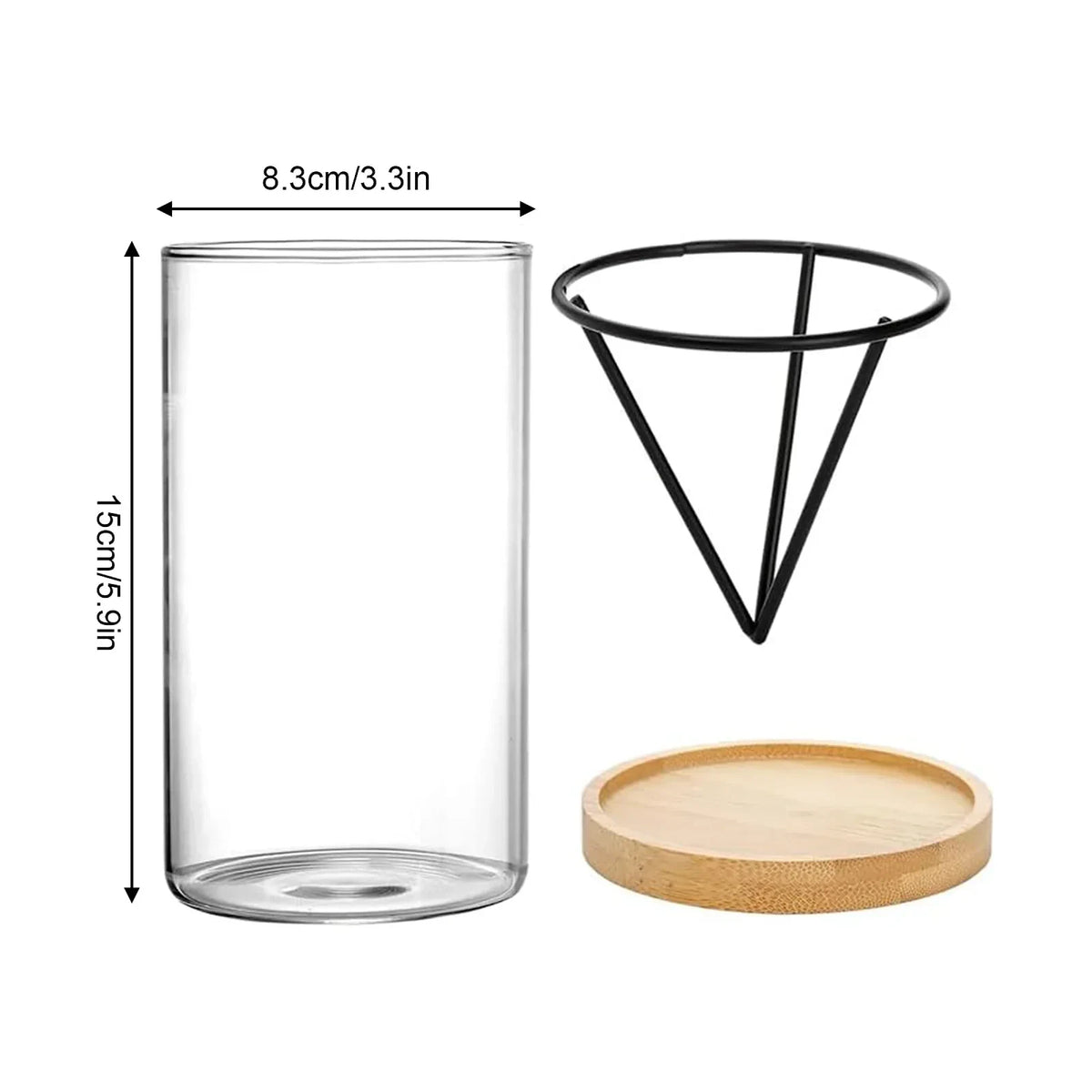 Vaso Decorativo Vidro, peça de vasos decorativos da VivaCasa — imagem 11