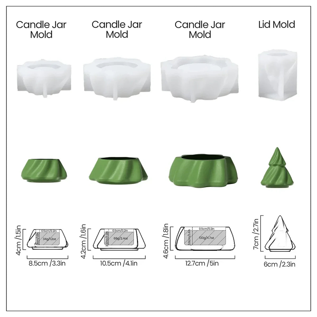 Vela Decorativa, peça de velas decorativas da VivaCasa — imagem 7