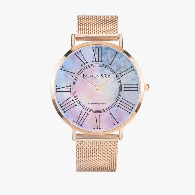 Relógio Feminino Marble Edition - No 2 | Faetton &Co. RoseGold