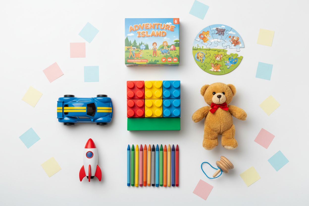 Novos produtos e brinquedos!