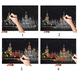 Arte de riscar - Torre Eiffel