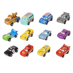 Kit 12 Carrinhos do Filme Carros McQueen