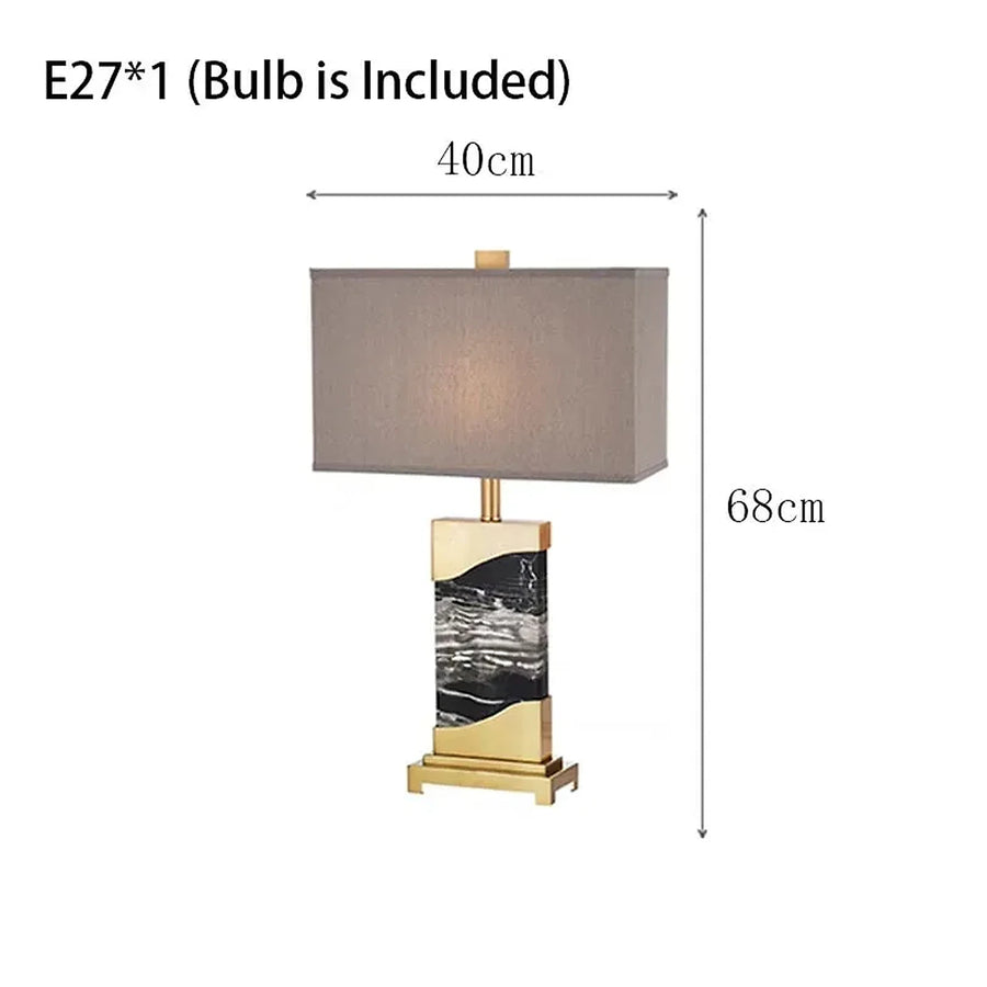 Luminária de Mesa Contemporâneo Mármore, peça de luminárias de mesa da VivaCasa — imagem 21