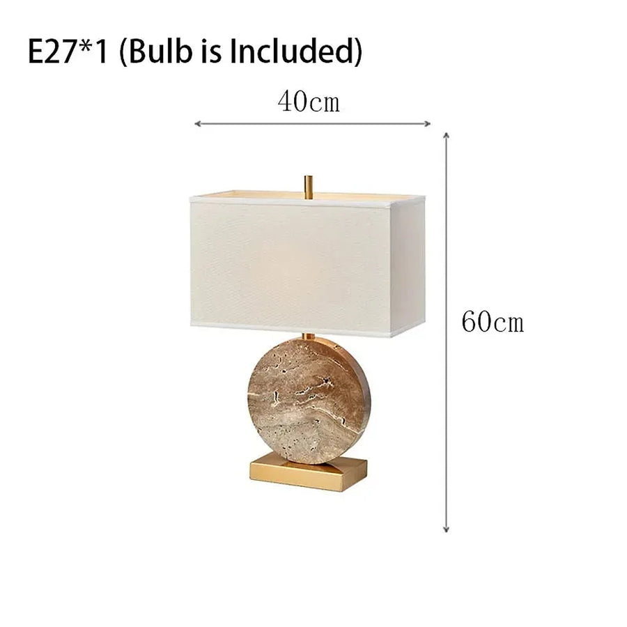 Luminária de Mesa Contemporâneo Mármore, peça de luminárias de mesa da VivaCasa — imagem 23
