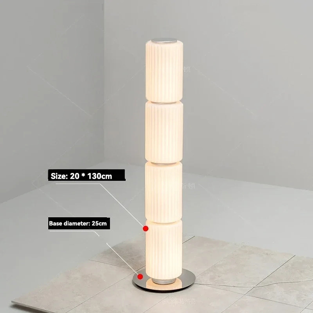 Luminária de Mesa Contemporâneo Vidro, peça de luminárias de mesa da VivaCasa — imagem 16