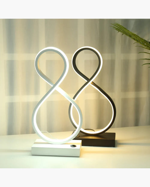 Luminária de Mesa Minimalista Contemporâneo, peça de luminárias de mesa da VivaCasa