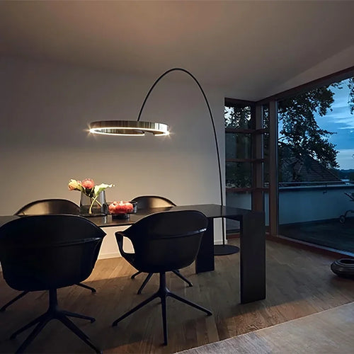Luminária de Piso Contemporâneo Nórdico, peça de luminárias de piso da VivaCasa — imagem 4