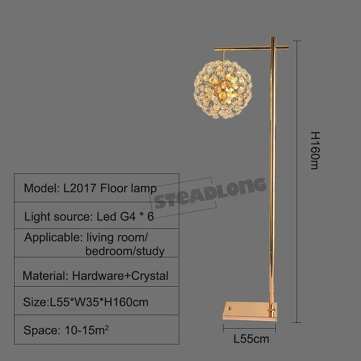 Luminária de Piso Contemporâneo, peça de luminárias de piso da VivaCasa — imagem 19