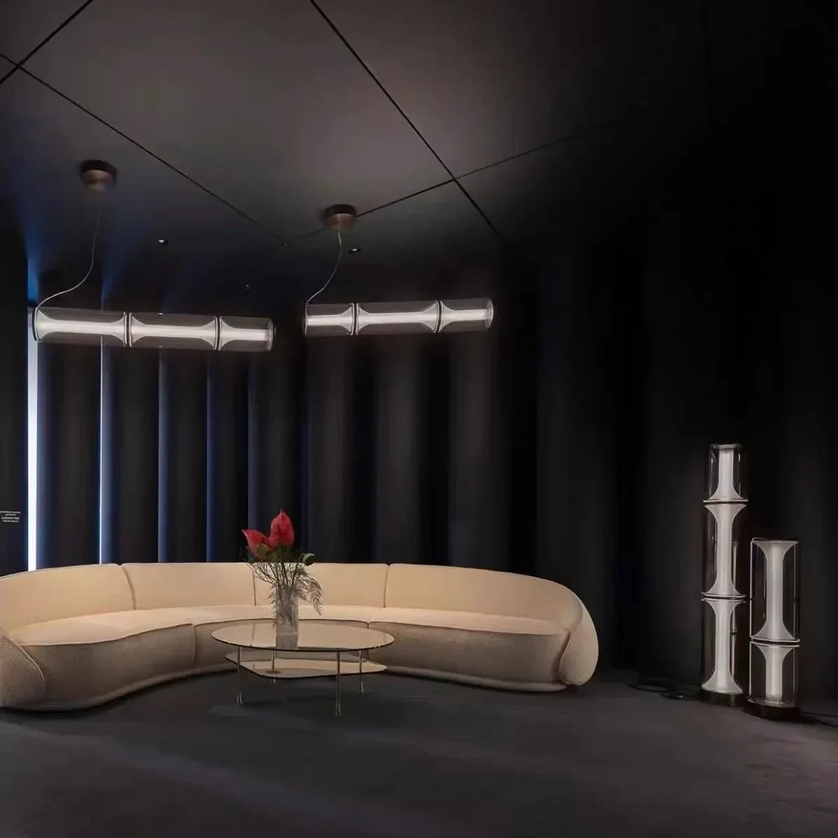 Luminária de Piso Vidro, peça de luminárias de piso da VivaCasa — imagem 2