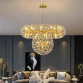 Luminária de Teto Contemporâneo Dourado, peça de plafons e luminárias de teto da VivaCasa — imagem 2