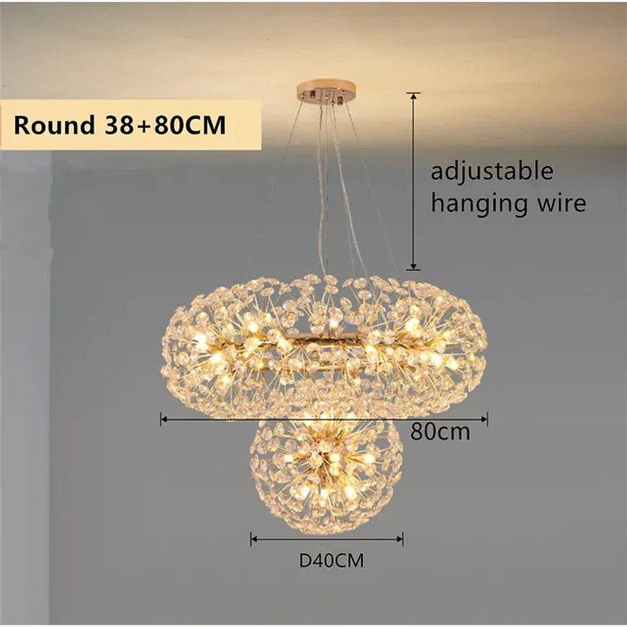 Luminária de Teto Contemporâneo Dourado, peça de plafons e luminárias de teto da VivaCasa — imagem 22