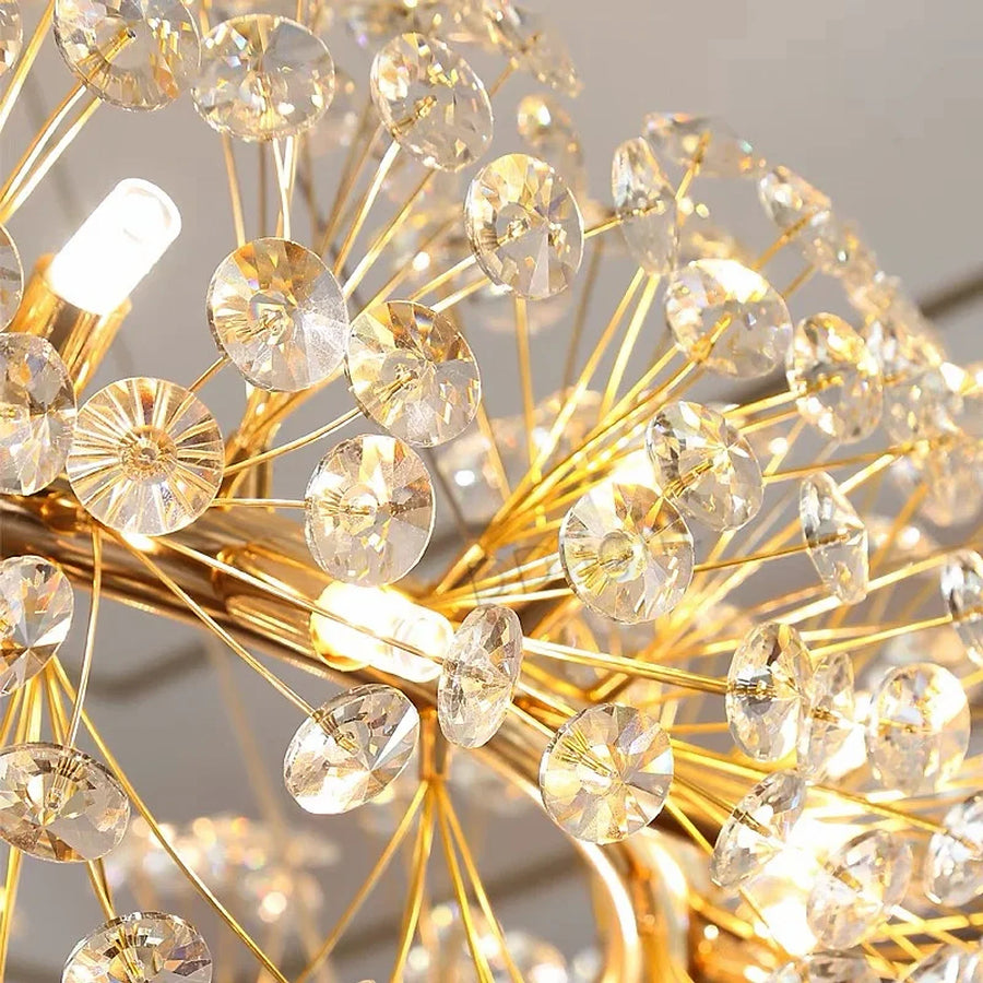 Luminária de Teto Contemporâneo Dourado, peça de plafons e luminárias de teto da VivaCasa — imagem 6