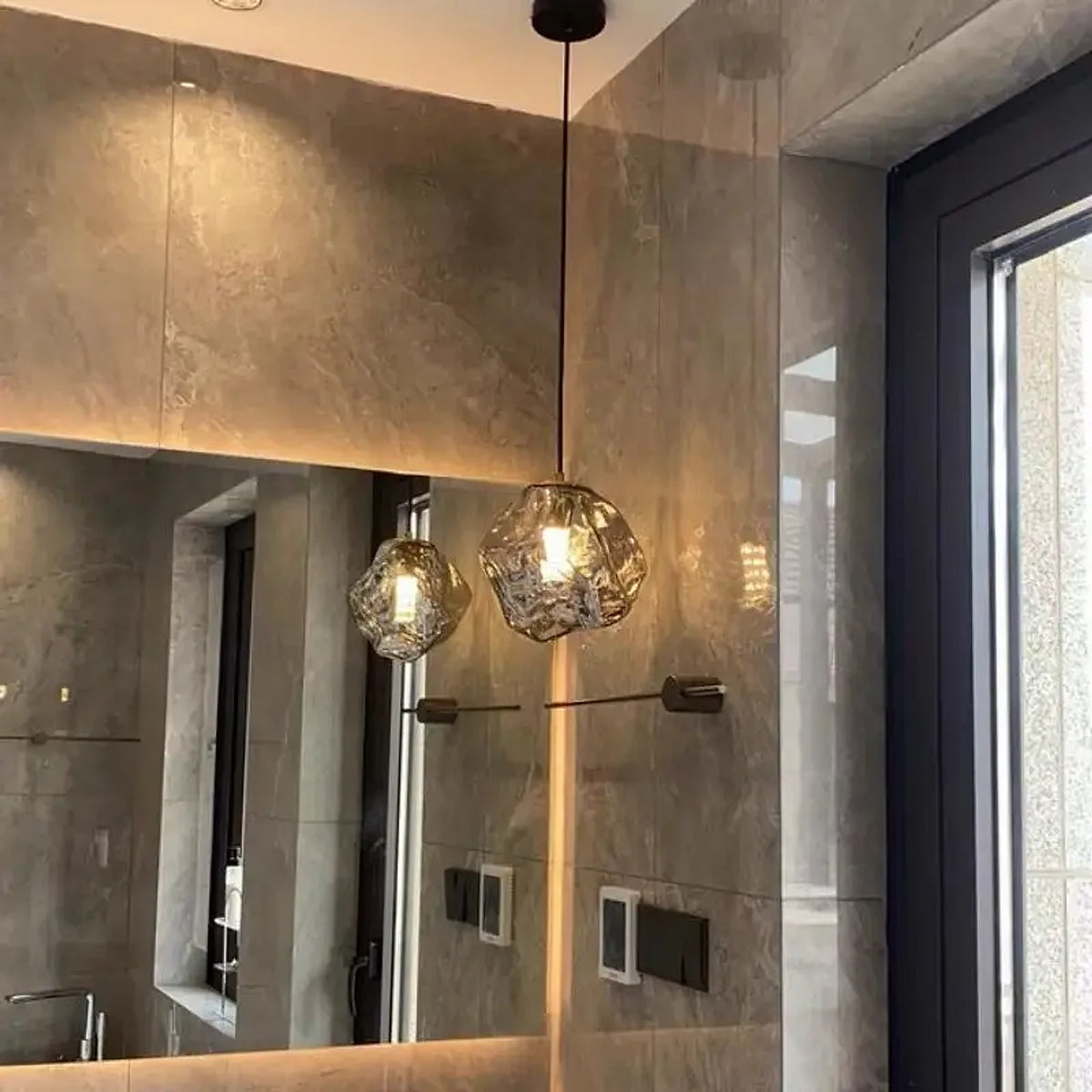 Luminária de Teto Nórdico Vidro, peça de plafons e luminárias de teto da VivaCasa — imagem 5