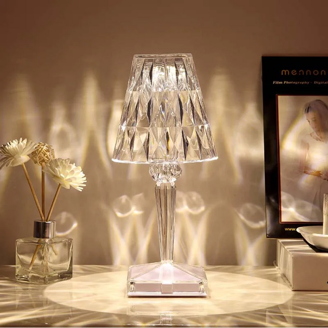 Luminária Luxury de Mesa LED Sem fio Delamantina