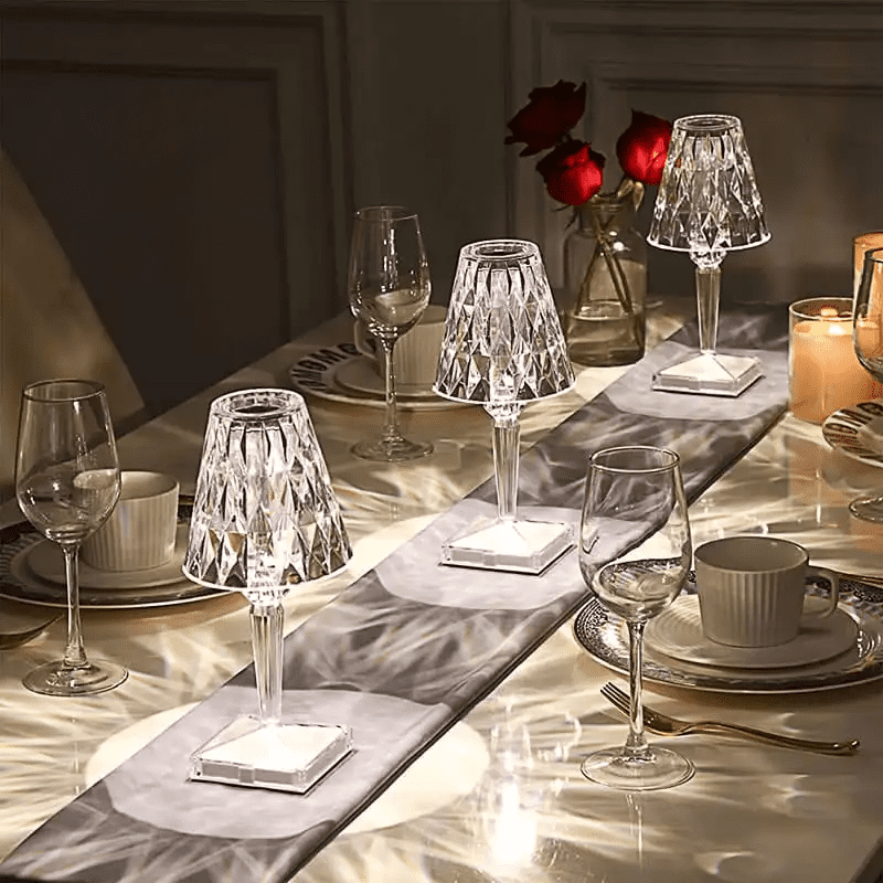 Luminária Luxury de Mesa LED Sem fio Delamantina