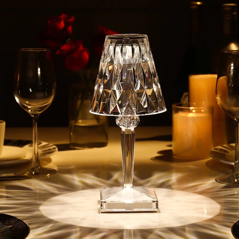 Luminária Luxury de Mesa LED Sem fio Delamantina