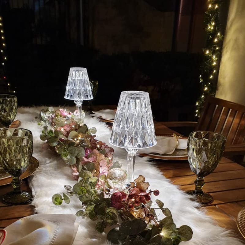 Luminária Luxury de Mesa LED Sem fio Delamantina