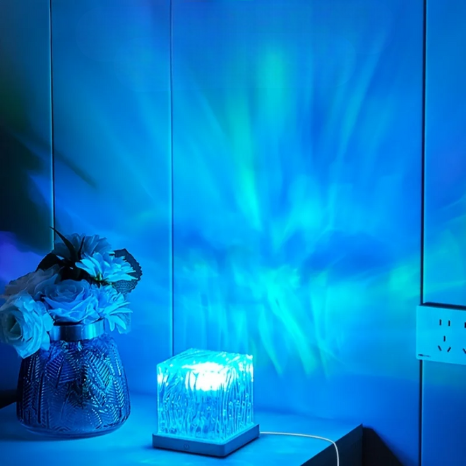 Luminária Aurora Boreal Delamantina