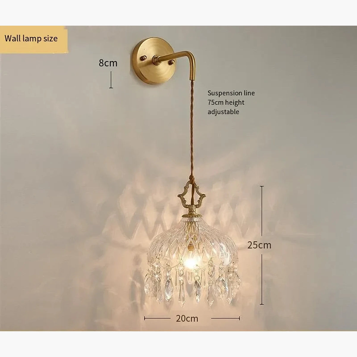Luminária Pendente Retrô Vidro, peça de pendentes da VivaCasa — imagem 9