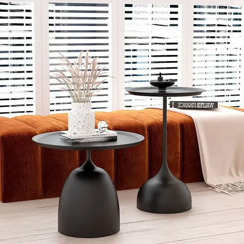 Mesa Lateral Contemporâneo Redondo, peça de mesas laterais da VivaCasa — imagem 2