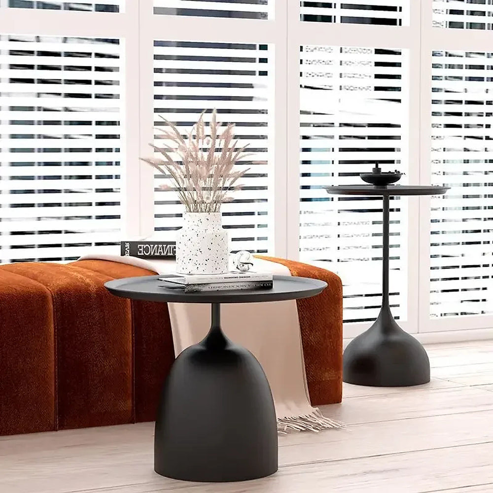 Mesa Lateral Contemporâneo Redondo