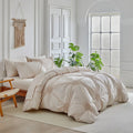 Peça de Roupa de Cama Floral Linho, peça de roupa de cama da VivaCasa — imagem 2