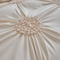 Peça de Roupa de Cama Floral Linho, peça de roupa de cama da VivaCasa — imagem 4