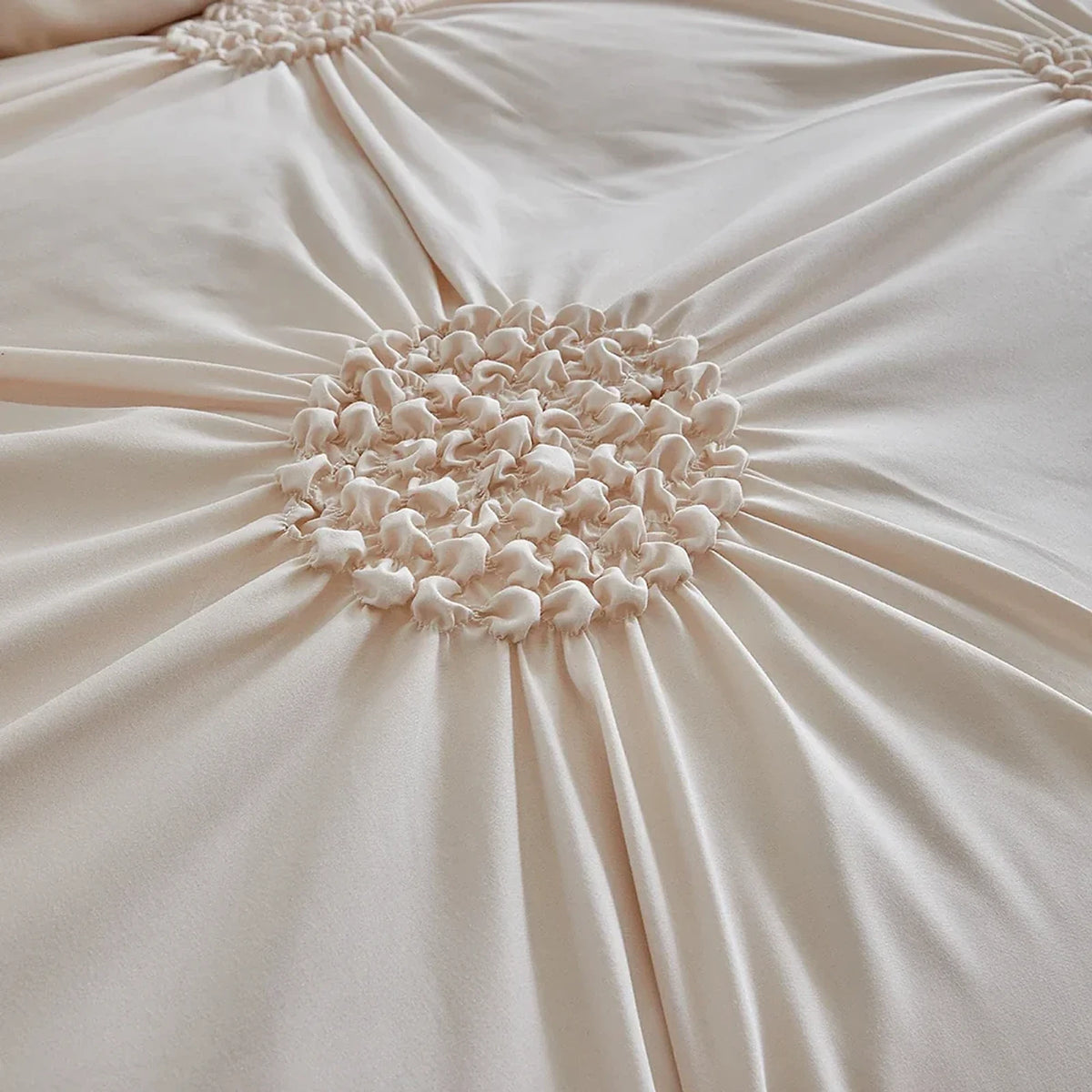 Peça de Roupa de Cama Floral Linho, peça de roupa de cama da VivaCasa — imagem 4