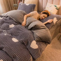 Peça de Roupa de Cama Veludo, peça de roupa de cama da VivaCasa — imagem 13