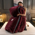 Peça de Roupa de Cama Veludo, peça de roupa de cama da VivaCasa — imagem 19