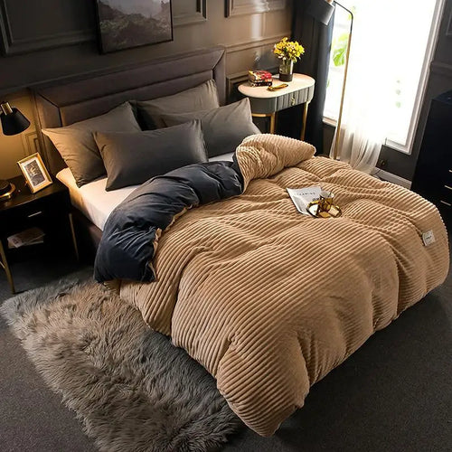 Peça de Roupa de Cama Veludo, peça de roupa de cama da VivaCasa — imagem 2