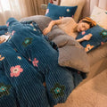 Peça de Roupa de Cama Veludo, peça de roupa de cama da VivaCasa — imagem 9