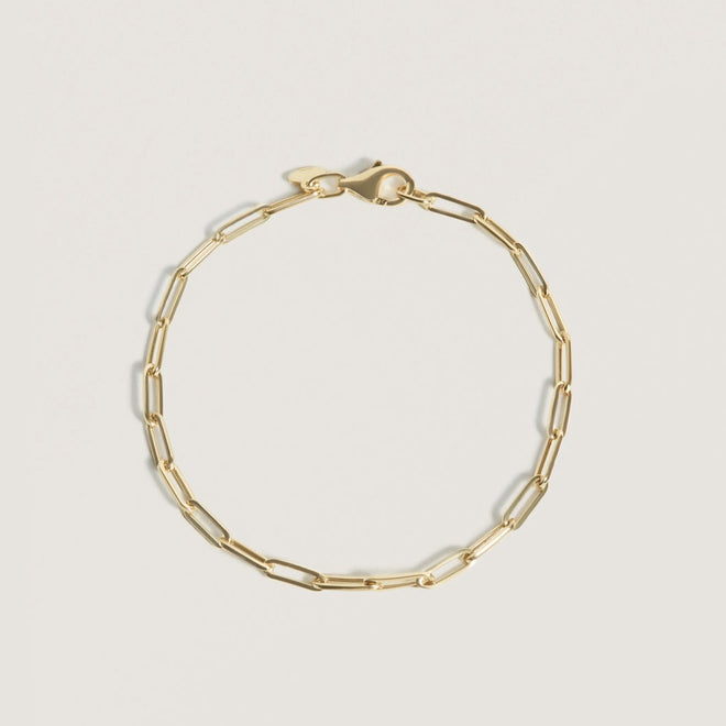 Pulseira Ellos Ouro Amarelo - 18cm