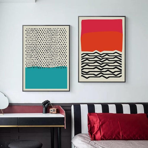 Pintura Moderna Abstrata Decoração all colors| Delamantina