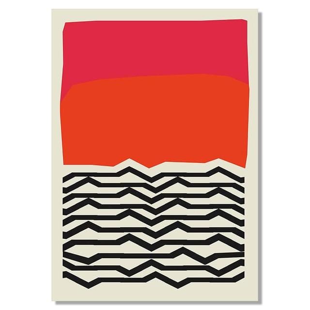 Pintura Moderna Abstrata Red | Delamantina