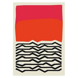 Pintura Moderna Abstrata Red | Delamantina 30x40cm No Frame