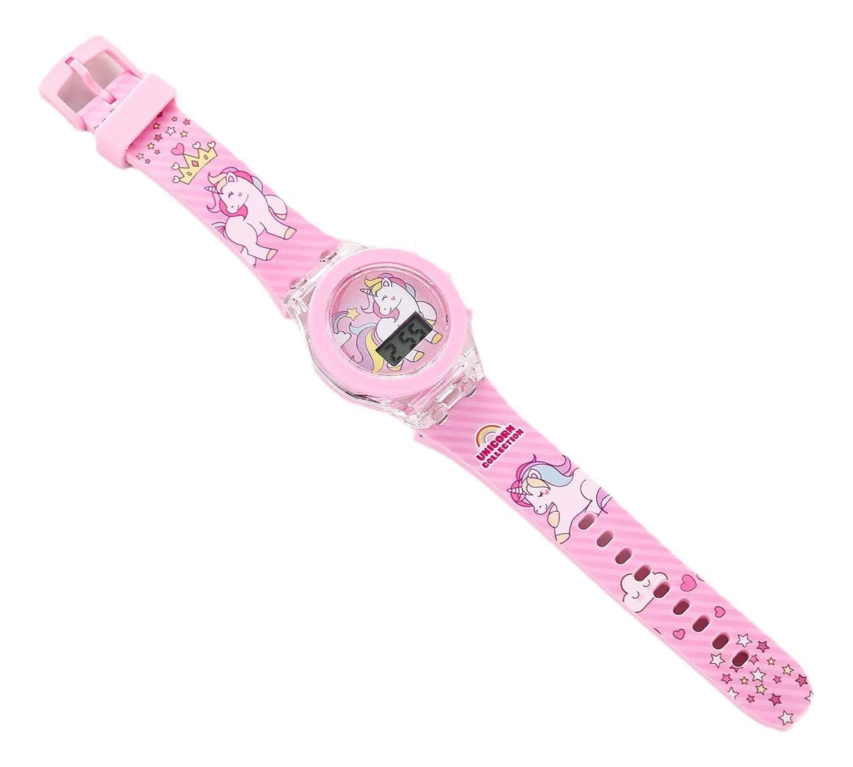 Relógio infantil My Little Pony Unicórnio para menina impermeável digital
