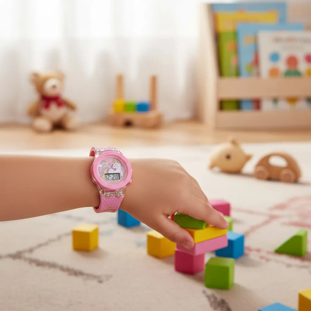 Relógio infantil My Little Pony Unicórnio para menina impermeável digital