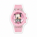 Relógio infantil Minnie para menina impermeável digital
