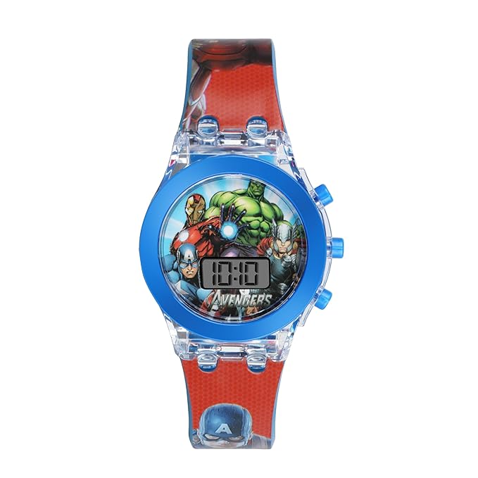 Relógio Infantil Filme Vingadores Para Menino Impermeável Digital