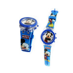 Relógio Infantil Mickey para menino impermeável digital