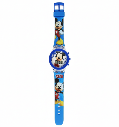 Relógio Infantil Mickey para menino impermeável digital