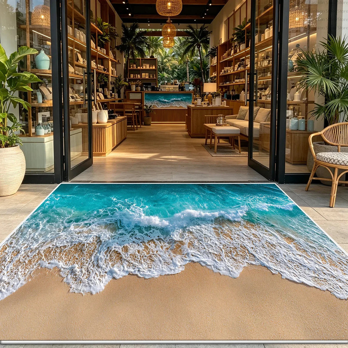 Tapete Decorativo Contemporâneo Veludo, peça de tapetes da VivaCasa — imagem 2