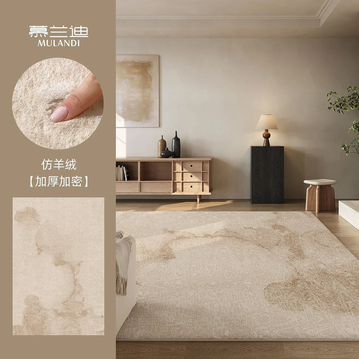 Tapete Decorativo Mármore, peça de tapetes da VivaCasa — imagem 10