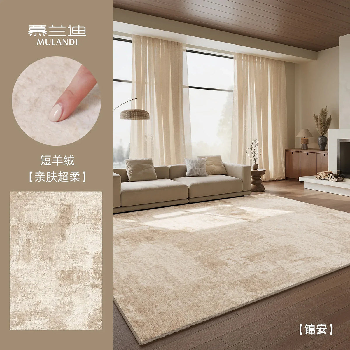 Tapete Decorativo Mármore, peça de tapetes da VivaCasa — imagem 7